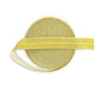OZLCUA Elastiche per Cucire Nastro Elastico Pieghevole Glitterato FOE 5/8" 15 mm, in Spandex, for Capelli, Fascia for, Vestito, Fai da Te, Cucito, 2,5, 10 Iarde(Color1,5 Yard)