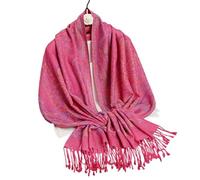 OZLCUA Scialle Stampato Sciarpa da donna in cashmere, scialli con nappe, hijab, copricapo, sciarpe invernali, foulard(Color-47)