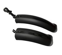 OZLCUA Set di Parafanghi per Bicicletta Parafango for Bici da Neve, parafango for Spiaggia, 26 Pollici, 20, 20x4.0, 26x4., Fat Bike, 4., Ala Larga 110 mm, Accessori for Biciclette(Front Rear Fender)