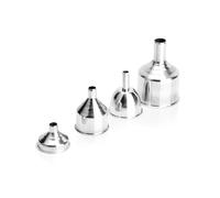 OZLIYY Mini Imbuto for fiaschetta da Vino in Acciaio Inossidabile, imbuti a Bocca Piccola for riempire liquidi for Birra alla Spina(Mid Waist)