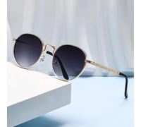 OZLMBERN Occhiali da Sole per Uomini e Donne Versione Coreana Occhiali da Sole ovali Quadrati Personalizzati con vetri Resistenti ai Raggi UV Personalizzati