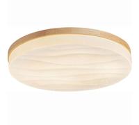 OZLMBERN Plafoniera Lampada da Stanza a LED Moderna e Minimalista in Legno Naturale Soggiorno Illuminazione Stellata Decorazione Plafoniera