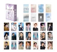 Ozmw 55 pezzi BTS Photocard, BTS Photocard kpops Schede fotografiche, Set di schede fotografiche Set di schede con immagini, BTS Regalo di compleanno,BTS Merch Merchandising Kpop per fan