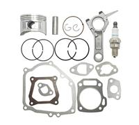 OZNYWKESD Fit for GX160 68mm Piston Ring Kit with Connecting Rod Full Gasket Set 5. HP 4-Cycle Generator Engine Motor Water