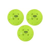 OZO Pickleball - Set di 3 Palline Outdoor, 40 Fori, Stampaggio Rotazionale - Approvate USAPA