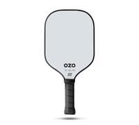 OZO Pickleball - Spark Fusion Essence - Racchetta per Principianti, Ibrida - Superficie in Grafite - Approvata USAPA (Argento)