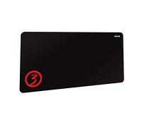 OZONE GAMING GEAR Tappetino da gioco GROUND LEVEL EVO -OZGLEVELEVO- Tappetino da gioco XL con design gamer, ergonomico, superficie in tessuto morbido, base in gomma, antiscivolo, nero