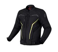 OZONE MOTO Delta IV Giacca da Moto Uomo | Membrana impermeabile | Protezioni per Gomiti e Spalle | 3 Canali di Ventilazione | Elementi Riflettenti | 4 Tasche