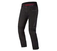 OZONE MOTO Vulcan Pantaloni da Moto Uomo | Tessile | Tre Lunghezze | Membrana e Fodera Termica Rimovibili | Protezioni per Ginocchia | Tasche per Protezioni dell'Anca
