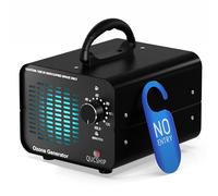 Ozono 98000 mg/h generatore di ozono industriale, ozonizzatore con timer per stanze, generatore di ozono per auto, appartamento, fumo, odori di animali domestici e odori