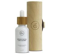 OZONO D'OR - Siero Viso BIO 100% Naturale con Ozono, Antirughe e Antimacchie | Vitamina C, E, A, Q10 con 17 Ingredienti Attivi | Acido Ialuronico Viso | Skincare Certificato | 30 ml