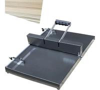 OZPPM Cordonatrice Manuale da 350 Mm, Strumento di Cordonatura E Piegatura da Tavolo in Metallo Resistente, Compatibile con Carta A3/A4, Biglietti D'auguri, Opuscoli E Carta Fotografica