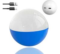 OZPPM Sfera di Cristallo 3D, Sfera di Cristallo con Foto Digitale, Lettore Video E Foto Digitale da 2,7 Pollici, Sfera Fai da Te for Video, Globo di Cristallo con Foto Come Regalo, for Amici(1-Blue)