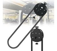 OZPPM Sistema di Carrucole Via Cavo Portatile, Allenamento con Corda Infinita, Strumento for L'allenamento di Tutto Il Corpo, Corda in Nylon di Alta qualità, Resistenza Regolabile, Utilizzato