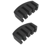 OZXNO 2 sordine per violoncello in gomma, per esercitarsi in violoncello (nero)