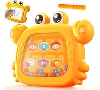 OZXVXZO Giochi Montessori Labirinto Magnetico Bambini di Graffiti Numeri Colore, Imparare i Colori Gioco di Conteggio Ordinamento, Regalo per Ragazze Ragazzi