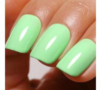 Ozzeal Smalto Semipermanente Unghie Verde, 15ML Verde Chiaro Pastello Smalti Semipermanenti Per Unghie Manicure D'avviamento All'arte Gel Nail Polish Luminoso Primavera Estate Smalto Gel