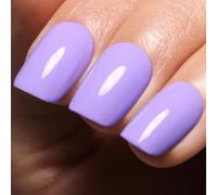 Ozzeal Smalto Semipermanente Unghie Viola, 15ML Viola Lavanda Smalti Semipermanenti Per Unghie Manicure D'avviamento All'arte Gel Nail Polish Primavera Estate Smalto Gel