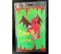 OZZFEST 1998 Pass Backstage Laminato MOTORHEAD Tool FOO FIGHTERS UNIVERSAL