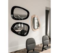 Ozzio Specchio Miami Vice art. X038 con cornice in marmo da 113.5x77.5 cm