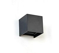 OZZKI Applique da Parete Interni Swing lampada a parete quadrata interno all'aperto Dimming da parete da 10 w Lampada impermeabile a seme del semicerchio lampada da parete interno GUIDATO Luci da corr