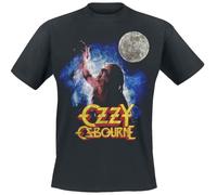 Ozzy Osbourne Bark At The Moon Uomo T-Shirt Nero L 100% Cotone Regular
