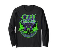 Ozzy Osbourne - Bat Circle Neon V2 Maglia a Manica