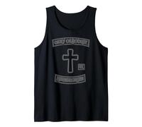 Ozzy Osbourne Birmingham Cross Canotta, Uomo, Nero, L