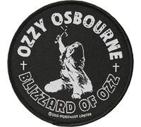 Ozzy Osbourne Blizzard of Ozz Patch Album Art Heavy Metal Woven Sew On Applique