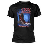 Ozzy Osbourne T Shirt Blizzard of Ozz Tracklist Nuovo Ufficiale Uomo Nero Size M