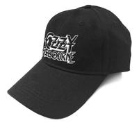 Ozzy Osbourne Cappellino da Baseball Logo Black Sabbath Nuovo Ufficiale Nero Size One Size