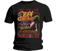 Ozzy Osbourne Diary of a Madman Tour autorizzato Uomo maglietta