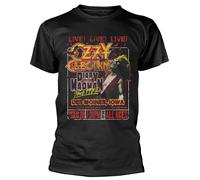 Ozzy Osbourne 'Diary of a Madman Tour' (Nero) T-Shirt - NUOVO E UFFICIALE