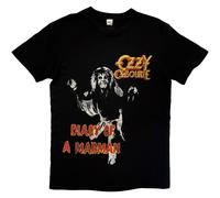 Ozzy Osbourne Diary Of A Madman Tribute autorizzato Uomo maglietta