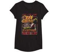 Ozzy Osbourne Diary Tour des Moines Iowa Maglietta, Ragazze, Nero, XS
