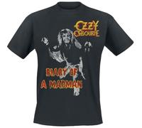 Ozzy Osbourne Diary Tribute Uomo T-Shirt Nero 100% Cotone Regular