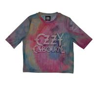 Ozzy Osbourne Logo Mesh Crop Top Size M
