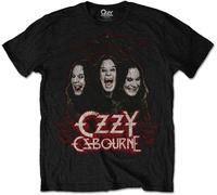 Osbourne Ozzy - T-Shirt # M Unisex Black # Crows & Bars