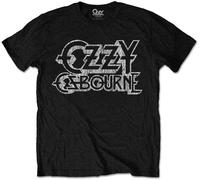 Osbourne Ozzy - T-Shirt # S Unisex Black # Vintage Logo