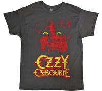 Ozzy Osbourne: Rock Off - Yellow Eyes Jumbo (T-Shirt Unisex Tg. XL) -