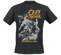 Ozzy Osbourne sin Tribute Uomo T-Shirt Nero XL 100% Cotone Regular