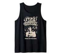 Ozzy Osbourne Speak of The Devil Face Canotta, Uomo, Nero, M