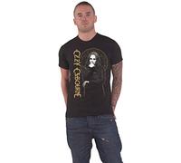 Ozzy Osbourne T Shirt Patient No. 9 Oro Graphic Logo Nuovo Ufficiale Uomo Nero Size S