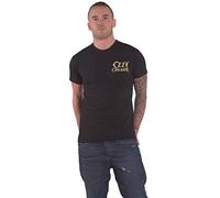 Ozzy Osbourne T Shirt Patient No 9 Oro Logo Nuovo Ufficiale Uomo Nero Size S