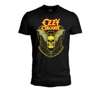 Ozzy Osbourne T Shirt Uomo Donna Bat Skull - Maglia Ufficiale Rock Metal L
