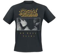 Ozzy Osbourne Tears Tribute Uomo T-Shirt Nero 100% Cotone Regular