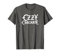 Ozzy Osbourne White Logo Maglietta