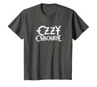 Ozzy Osbourne White Logo Maglietta, Bambini, Asfalto, 6 Anni