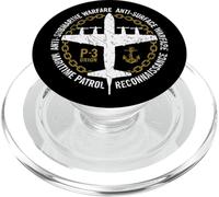 P-3 Anti-Submarine Warfare Patrol Aerei militari PopSockets PopGrip per MagSafe