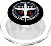 P-3 Anti-Submarine Warfare Patrol Aerei militari PopSockets PopGrip per MagSafe